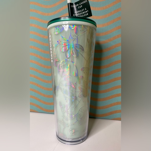 NWT Starbucks 2022 Holiday Winter Woodland Color Changing Venti Tumbler 24oz - Picture 2 of 6